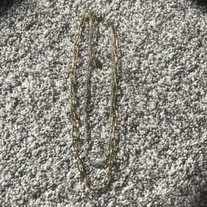 Francesca’s double layered gold necklace